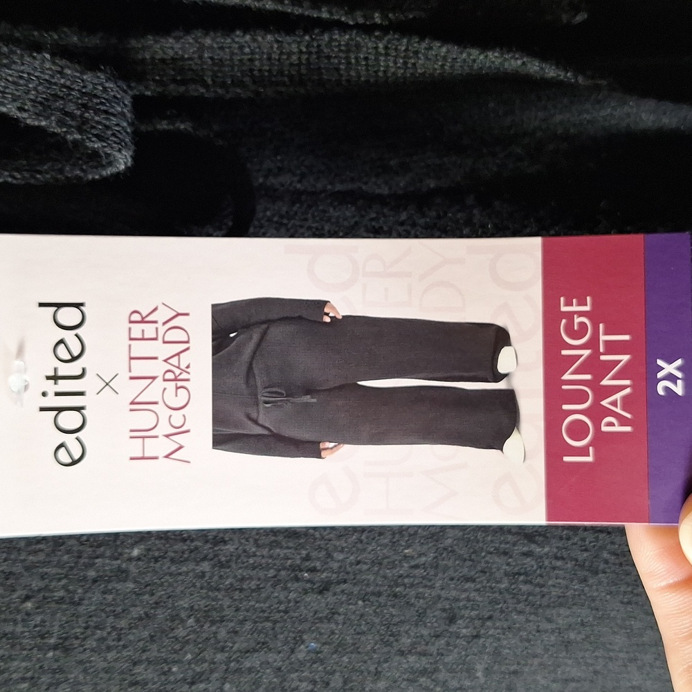NWT Edited By Hunter McGrady Wide Leg Lounge Pants - Picture 5 of 6